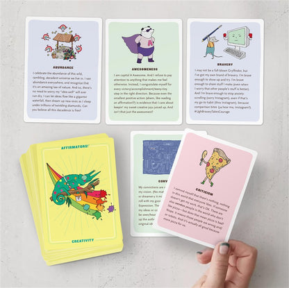 Affirmators! Creativity: 50 Affirmation Cards Deck