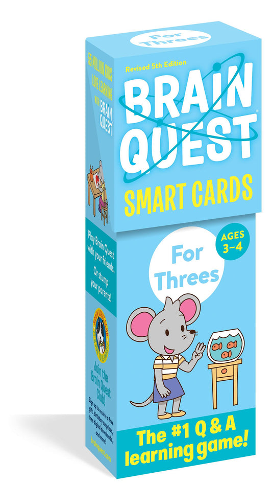 Brain Quest For Threes Smart Cards Revised 5th Edition