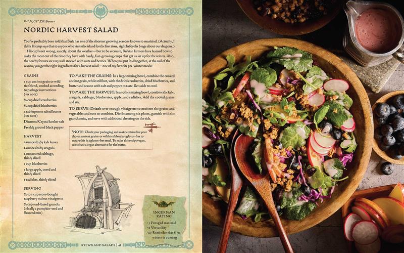 DreamWorks Dragons: Recipes from the Isle of Berk [Official Cookbook]