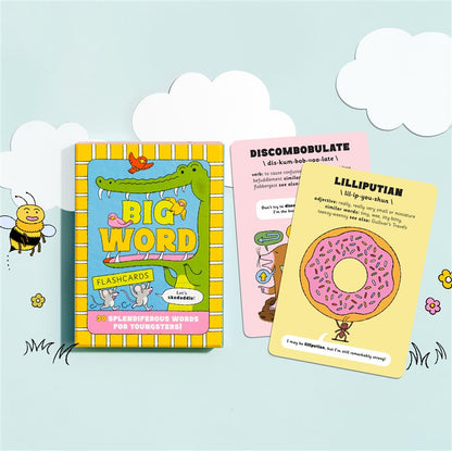 Big Word Flashcards for Kids