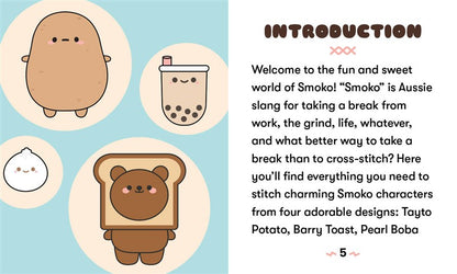 Smoko Friends Cross-Stitch Kit