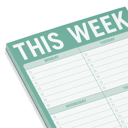 This Week Pad (Sage Green)