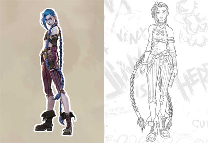 Arcane: The Official Coloring Book
