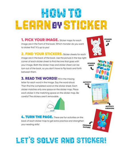 Learn by Sticker: Beginning Phonics