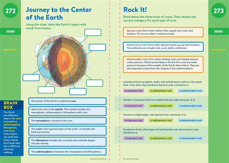 Brain Quest Workbook: 5th Grade Revised Edition