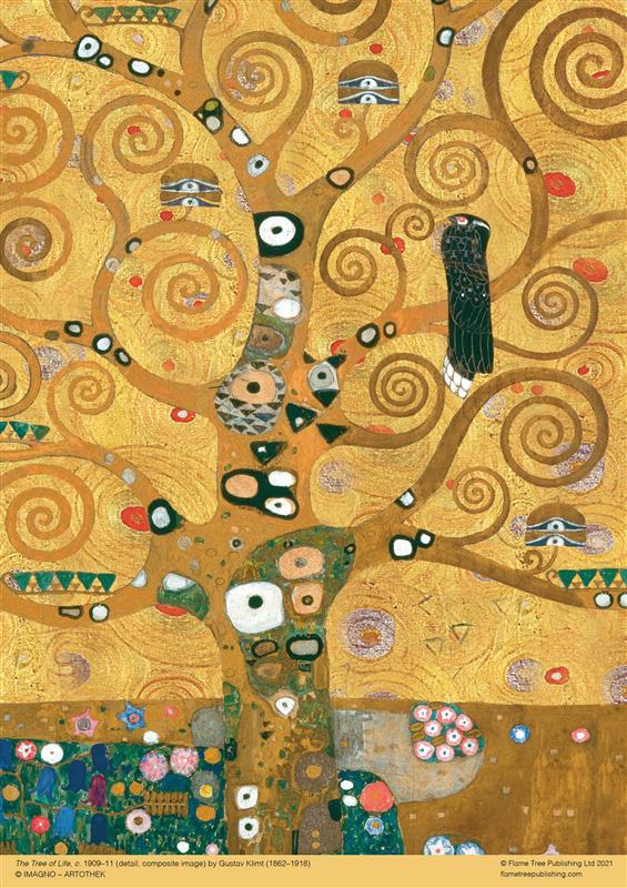 Puzzle adulte Gustav Klimt : L'arbre de vie (500 pièces)