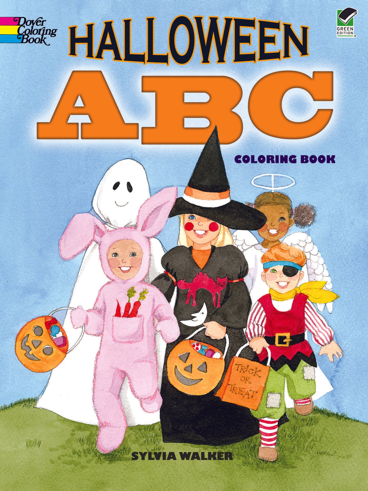 Halloween ABC Coloring Book