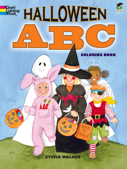 Livre de coloriage ABC d'Halloween