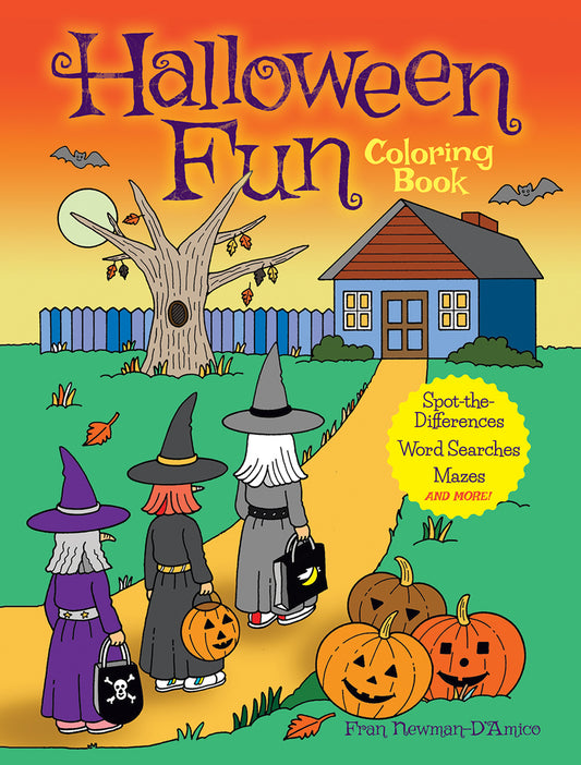 Halloween Fun Coloring Book