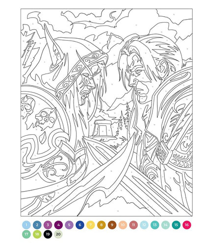 The Unofficial Video Games Color by Number Book
