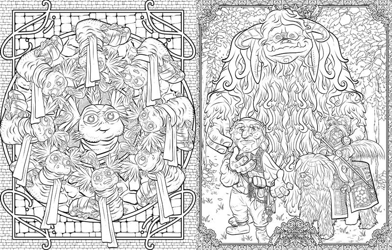 Jim Henson's Labyrinth: The Official Coloring Book