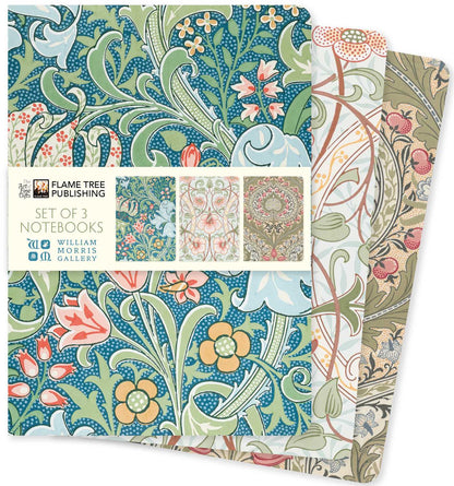 William Morris Gallery Set of 3 Standard Notebooks