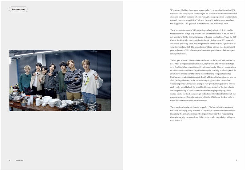 BTS Recipe Book