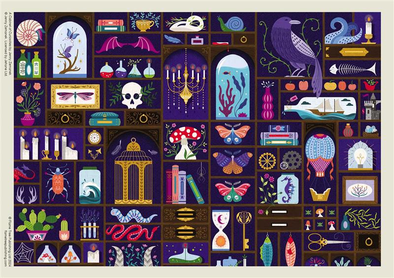 Adult Jigsaw Puzzle: Jenny Zemanek: A Cabinet of Curiosities