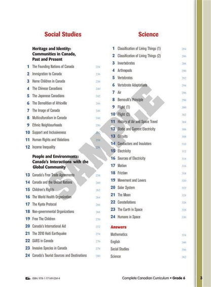 Complete Canadian Curriculum 6 (Revised &amp; Updated)