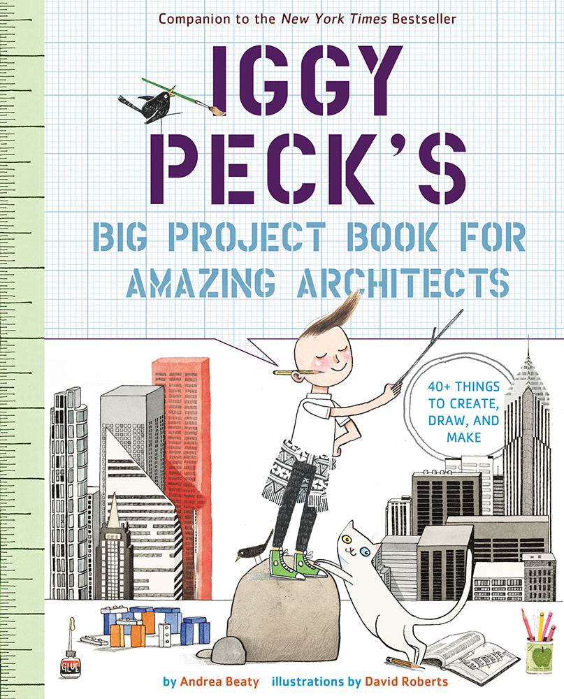 Le grand livre de projets d'Iggy Peck pour des architectes exceptionnels