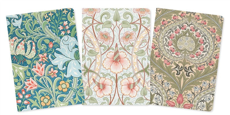 William Morris Gallery Set of 3 Standard Notebooks