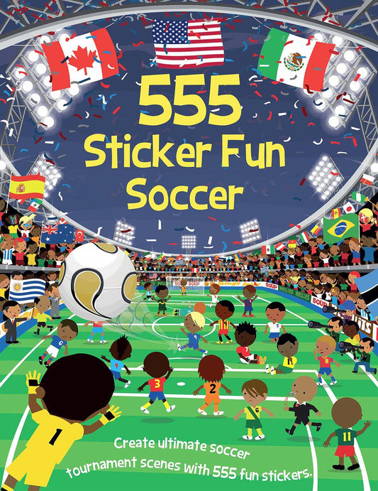 555 Sticker Fun - Soccer